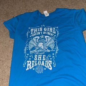 This girl doesn’t retreat t size XL